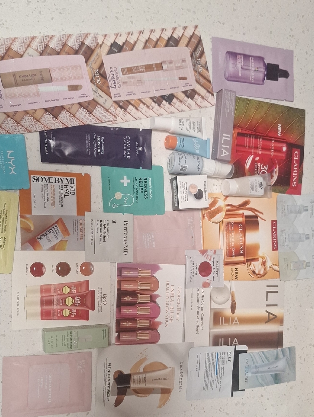 Beauty Sample Lot - Skincare, Hair & Makeup Minis